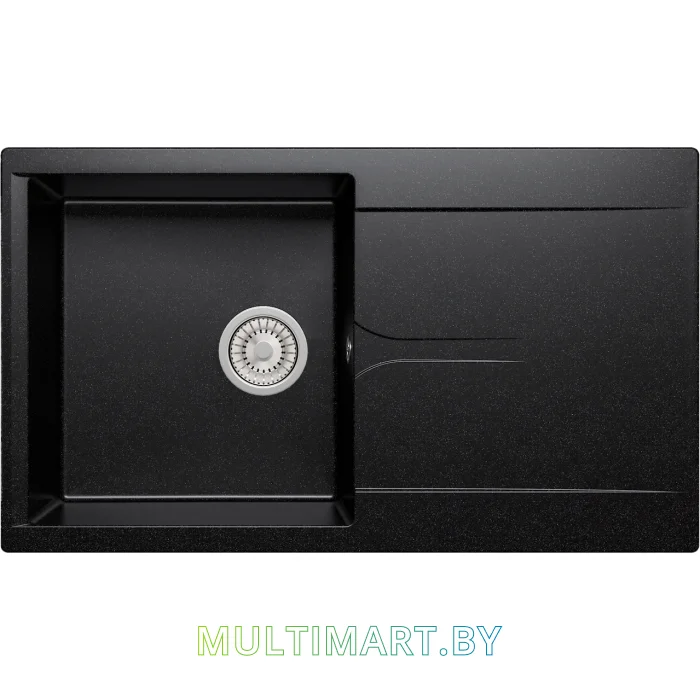 Кухонная мойка Polygran Gals-860 (черный 16)